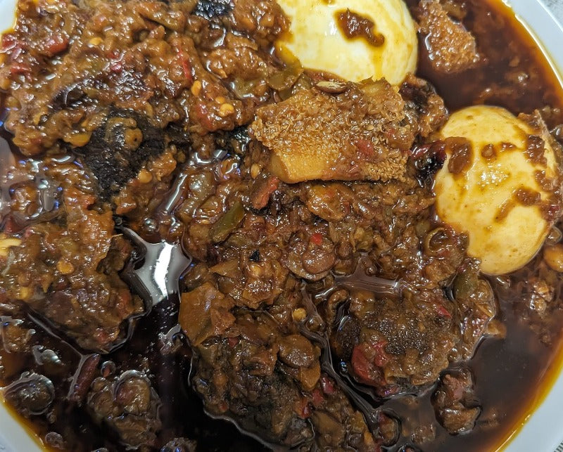 Ayamase (Ofada Sauce)